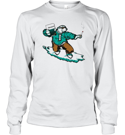 Icee Bear Smoking T-Shirt - Style 3