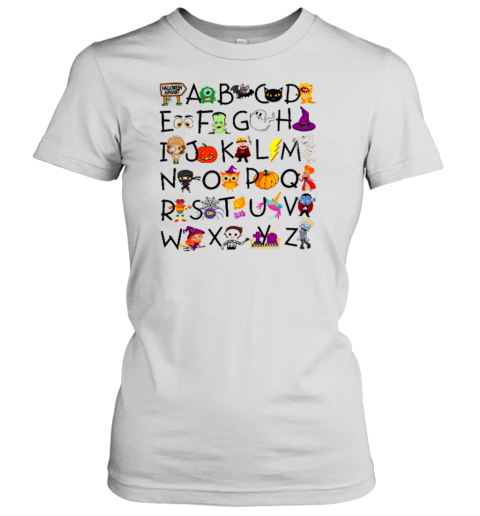 Halloween Alphabet T-Shirt - Style 2