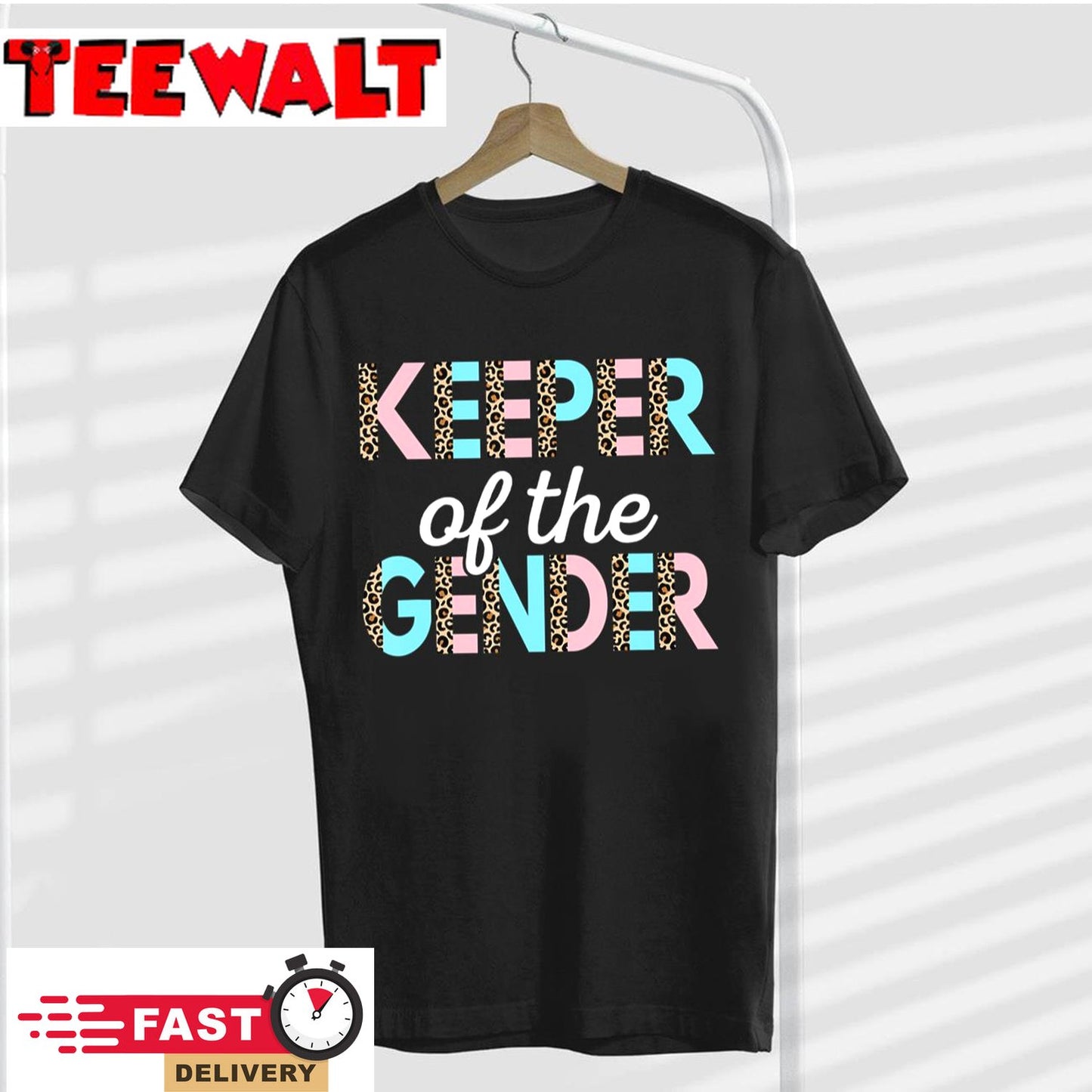 Keeper Of The Gender Baby Shower Gender Reveal Party T-Shirt