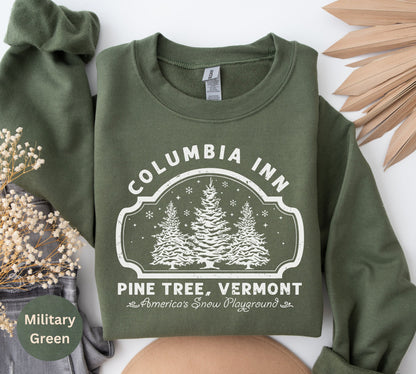 Columbia Inn Vermont Christmas Sweatshirt