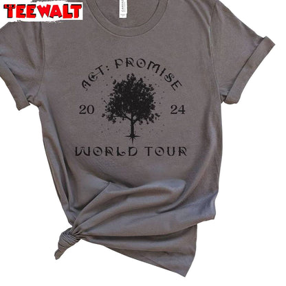 Act Promise Tour Comfort Sweatshirt , Must Have Kpop Concert Crewneck Long Sleeve