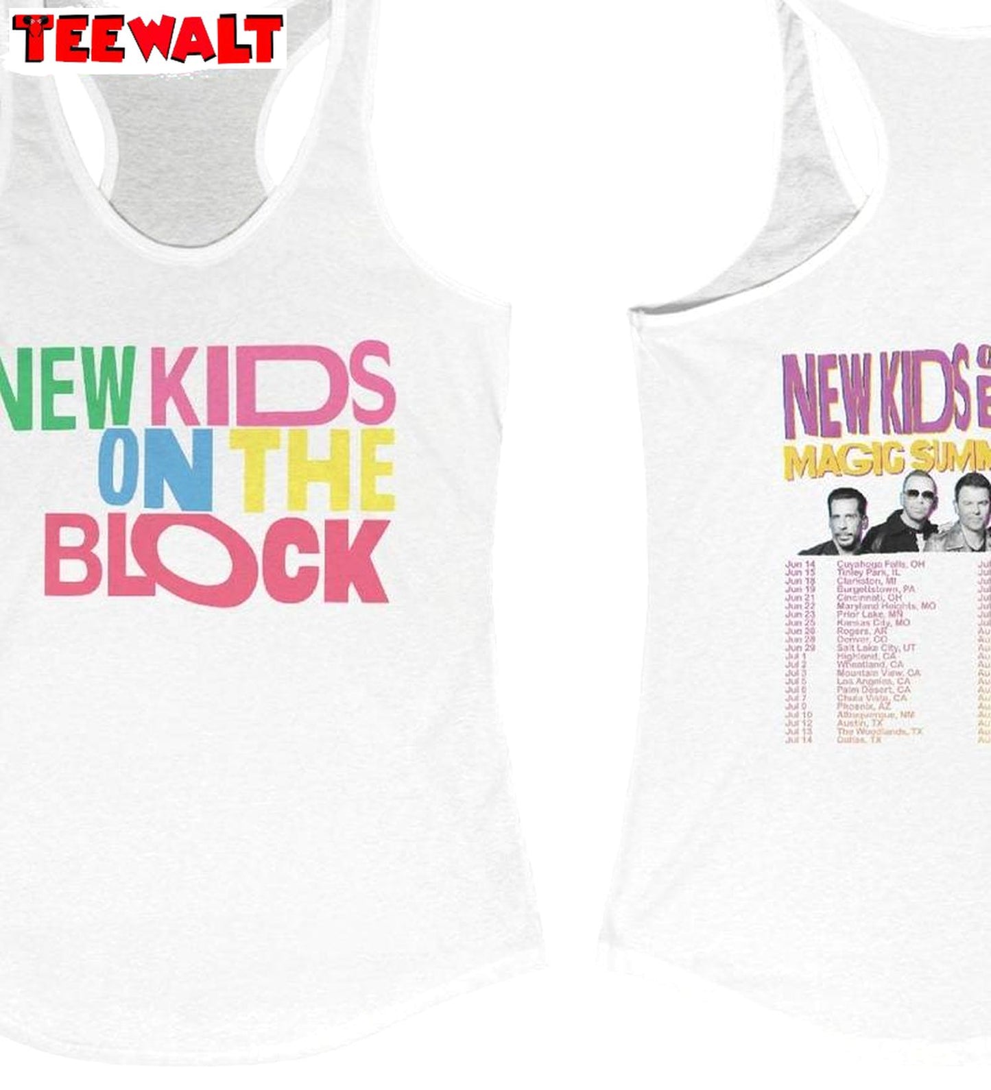 Nkotb Magic Summer 2024 Unisex Hoodie, New Rare New Kids On The Block Shirt Crewneck