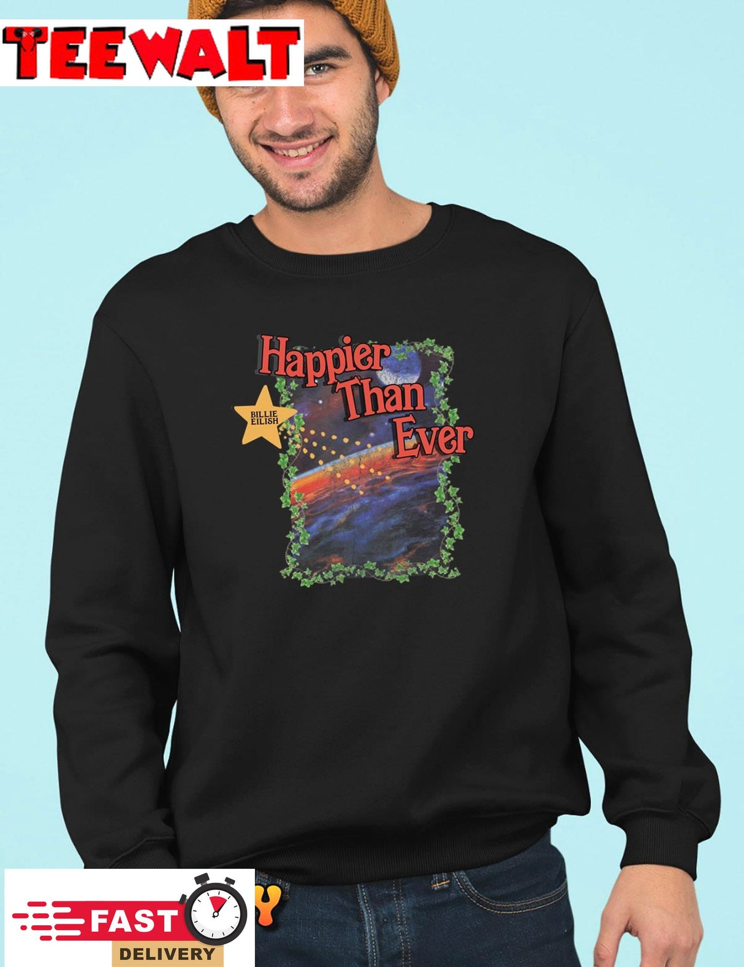 Happier Than Ever Billie Unisex T-Shirt