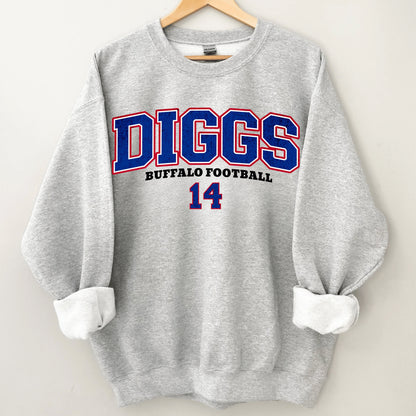 Stefon Diggs Buffalo Football Crewneck Sweatshirt Shirt