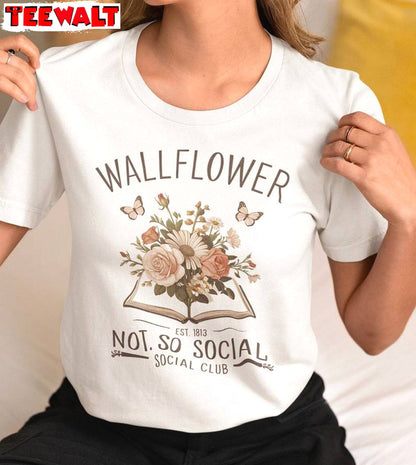 Wallflower Social Club Sweater, Trendy Penelope And Colin Bridgerton Shirt Tank Top