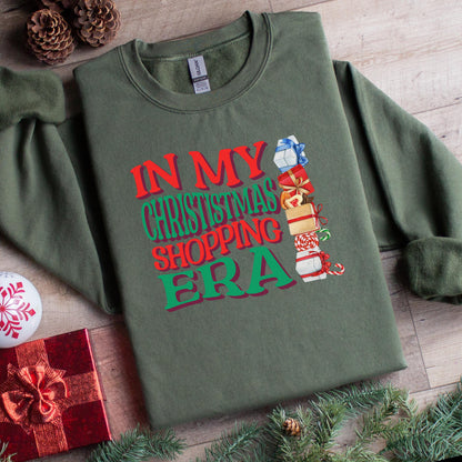 Women's Christmas Sweatshirt, Trendy Cute Cozy Holiday Gift