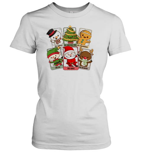 Cute Christmas Card Teacher T-Shirt