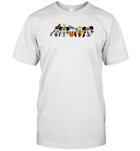 Disney Characters Funny T-Shirt