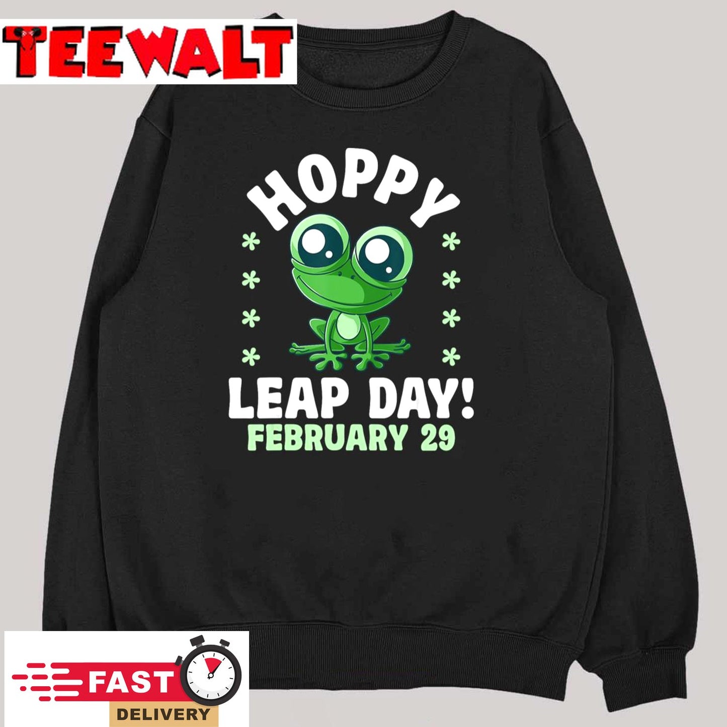 Funny Frog Hoppy Leap Day February 29 Birthday Leap Year T-Shirt