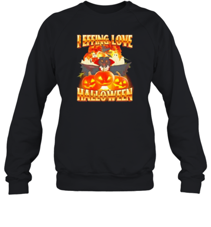 I Effing Love Halloween Cat Dracula T-Shirt