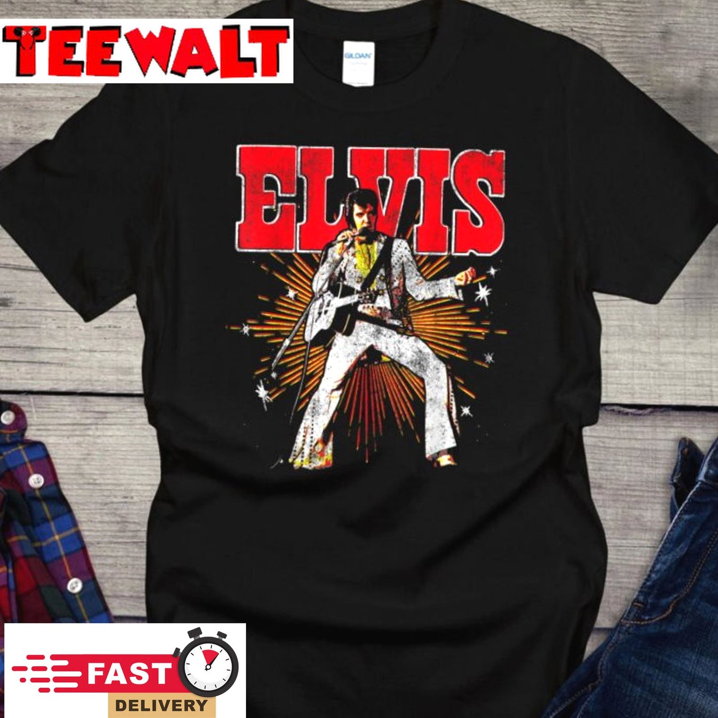 Elvis Presley 2022 Movie Official Retro T Shirt