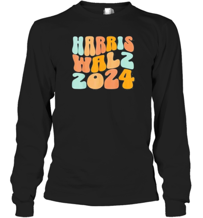 Harris Walz 2024 For President Kamala Harris Democrat T-Shirt