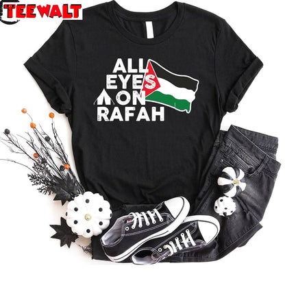 Must Have Free Gaza Short Sleeve , Comfort All Eyes On Rafah