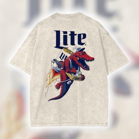 Vintage Miller Lite Beer Shirt, Retro Party Tee For All