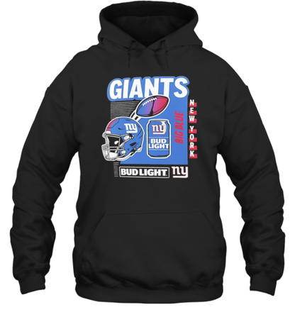 New York Giants Bud Light Big Blue T-Shirt