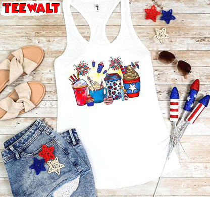 4th Of July Tank Top , Neutral Obsessive Cup Disorder 4th Of July Shirt Sweater