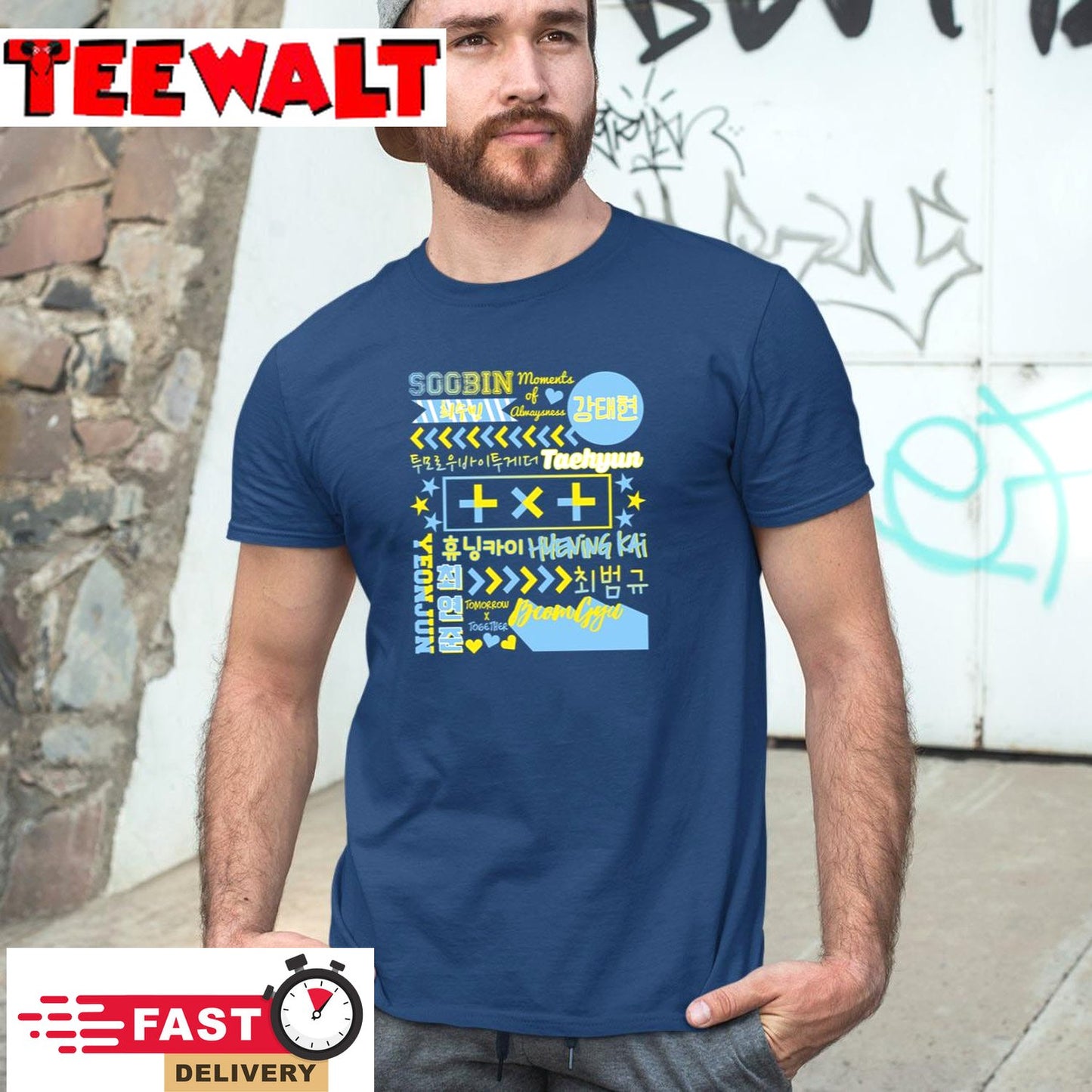 TXT Collage Classic T-Shirt