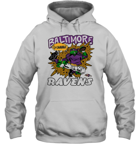 Baltimore Ravens Ninja Turtles Donatello T-Shirt