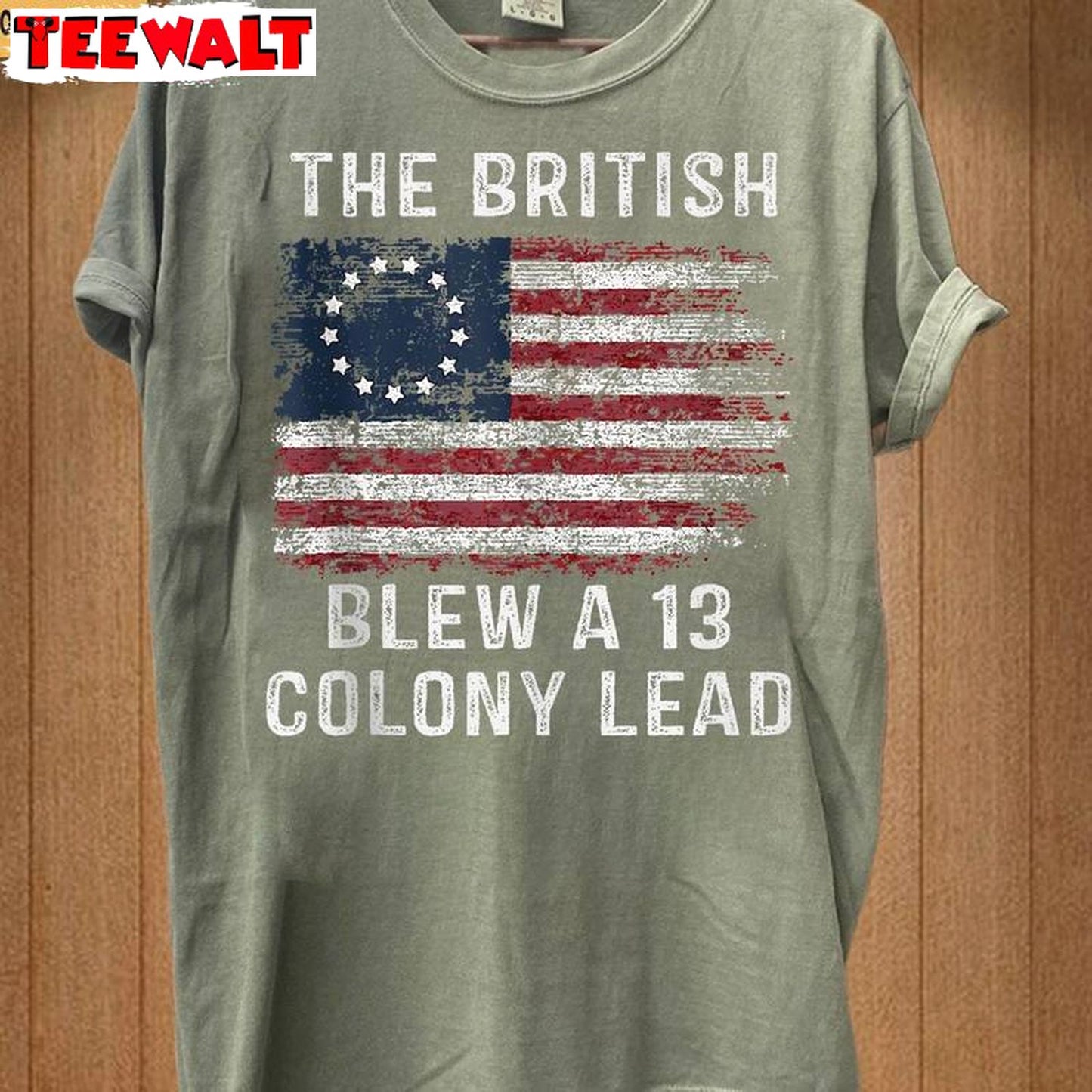 Funny British Blew 13 Colony Lead Shirt, Limited Tee Tops Sweater Introvert Gift