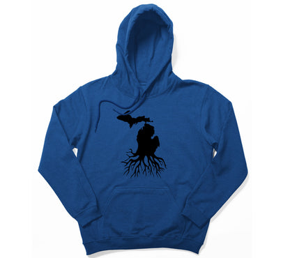 Michigan Roots Hooded Pullover Sweatshirt