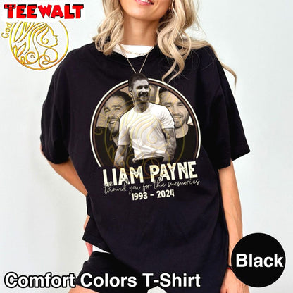 Vintage Liam Payne Tribute Shirt In Memory Of Liam Payne T Shirt Rip Liam Payne One Direction