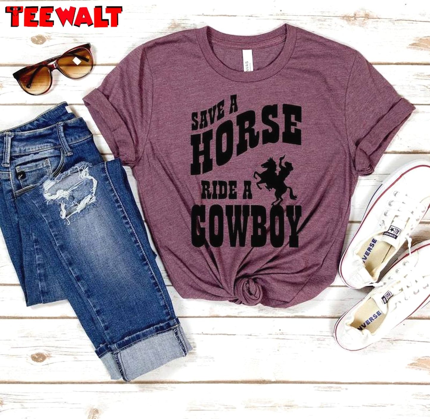 Limited Save A Horse Ride A Cowgirl Shirt, Awesome Country Concert Hoodie Tank Top