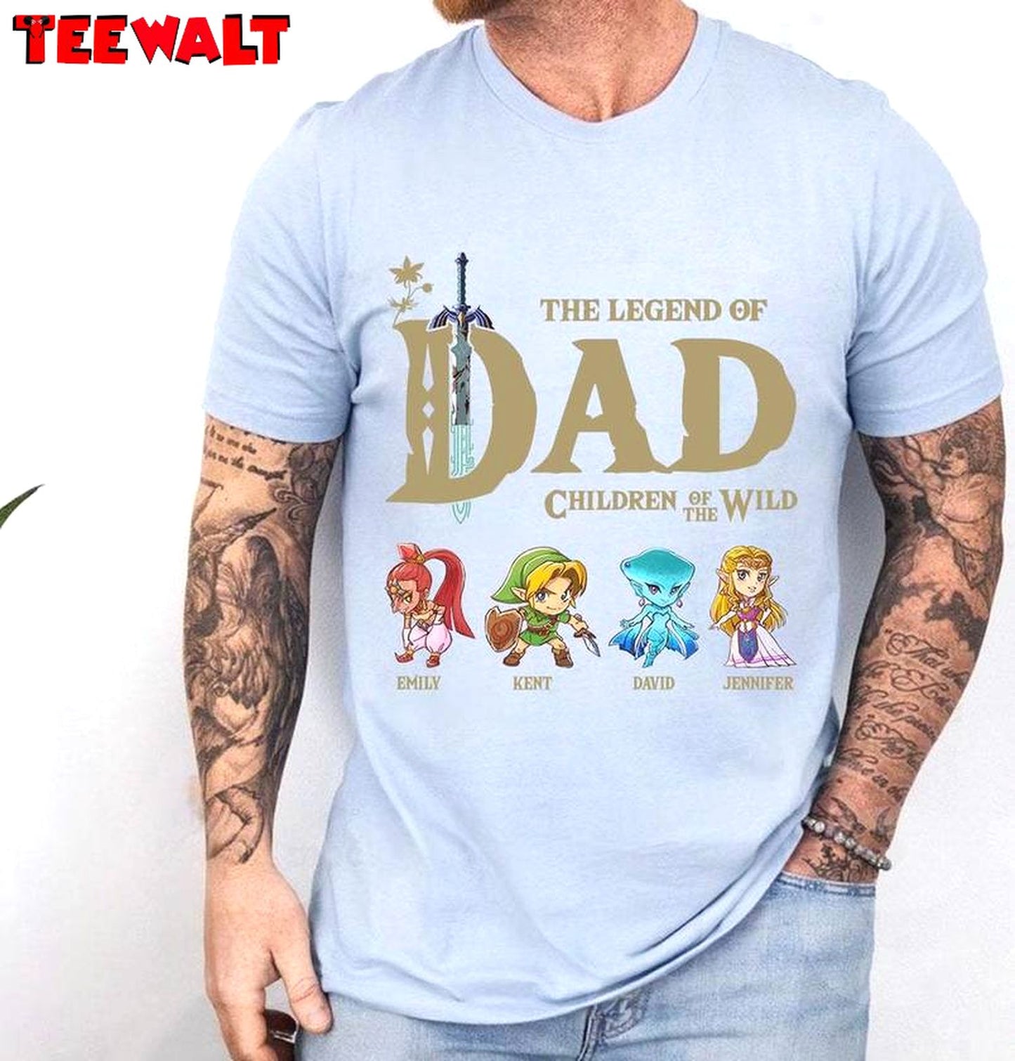 New Rare The Legend Of Dad Shirt, Comfort Breath Of The Wild Sweatshirt Unisex Hoodie