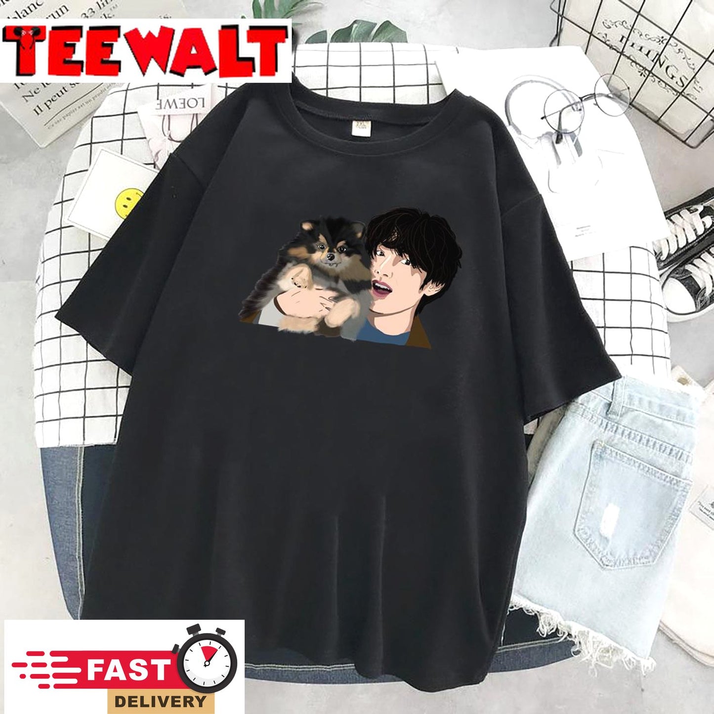 TaeHyung and YeonTan Vintage Meme Unisex T-Shirt