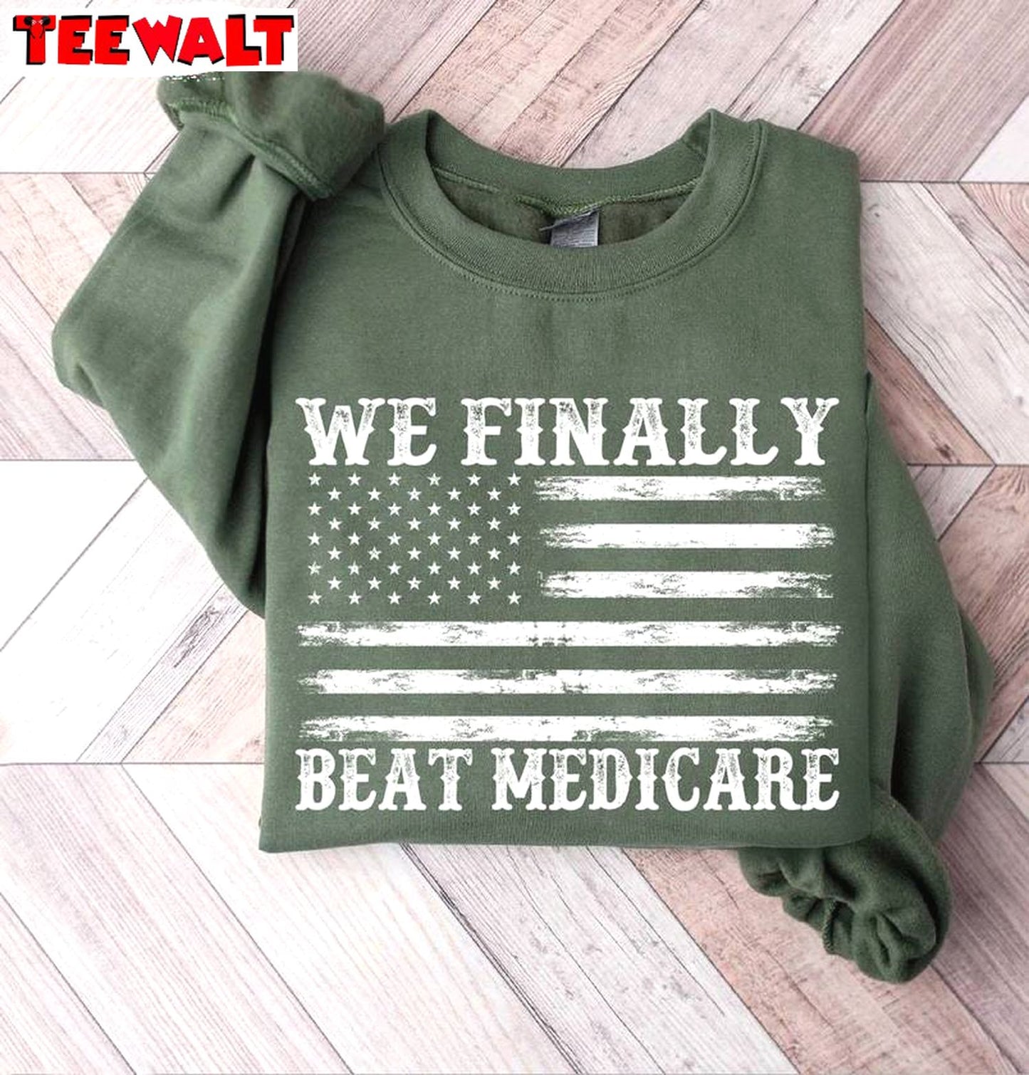 4th Of July Joe Biden T Shirt, Must Have We Finally Beat Medicare