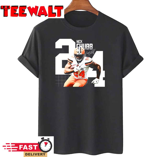 Cleveland Browns Best Player Nick Chubb Signature Unisex T-shirt