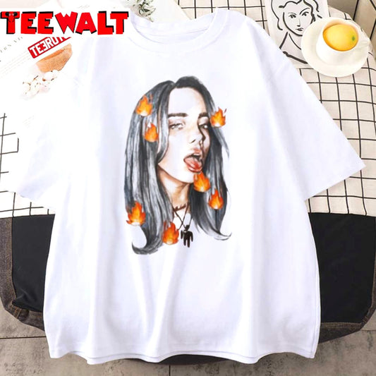 Billie Eilish Art Concert 2022 Fan Unisex T-Shirt