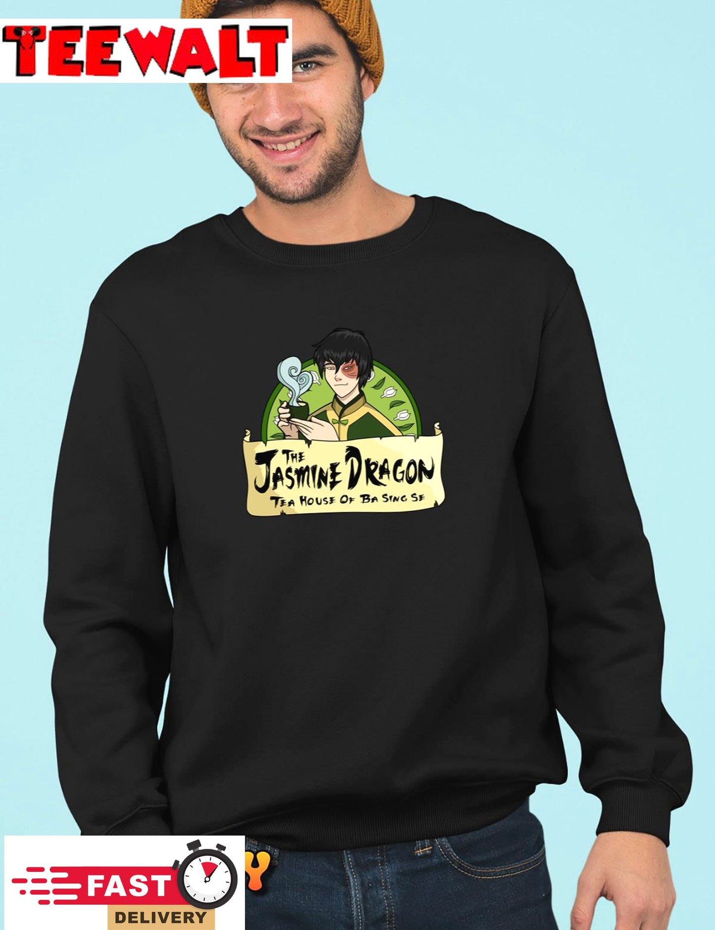 The Jasmine Dragon Tea House With Prince Zuko Unisex T-Shirt