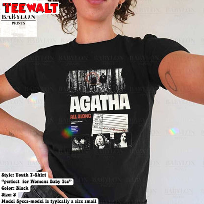 Agatha All Along Episode T Shirt, Marvel Show D1sney Wandavision Shirt, For Family