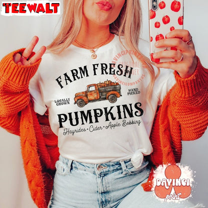 Farm Fresh Fall Pumpkins Shirt