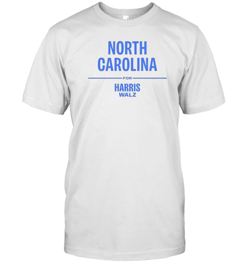 North Carolina For Harris Walz T-Shirt