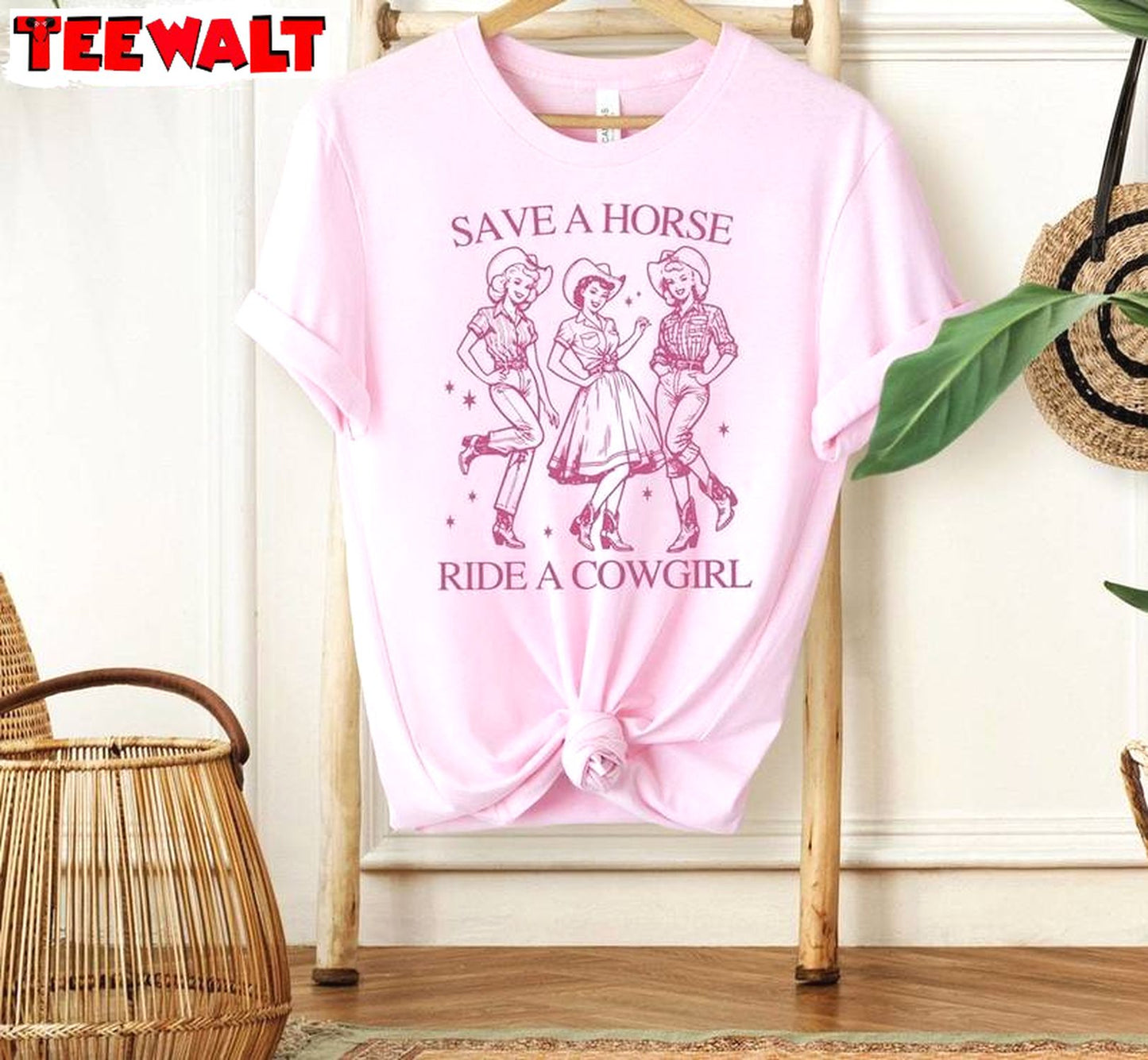 Comfort Colors Cowgirl Sweatshirt , Unique Save A Horse Ride A Cowgirl Shirt Hoodie