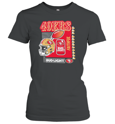 San Francisco 49Ers Bud Light Faithful T-Shirt