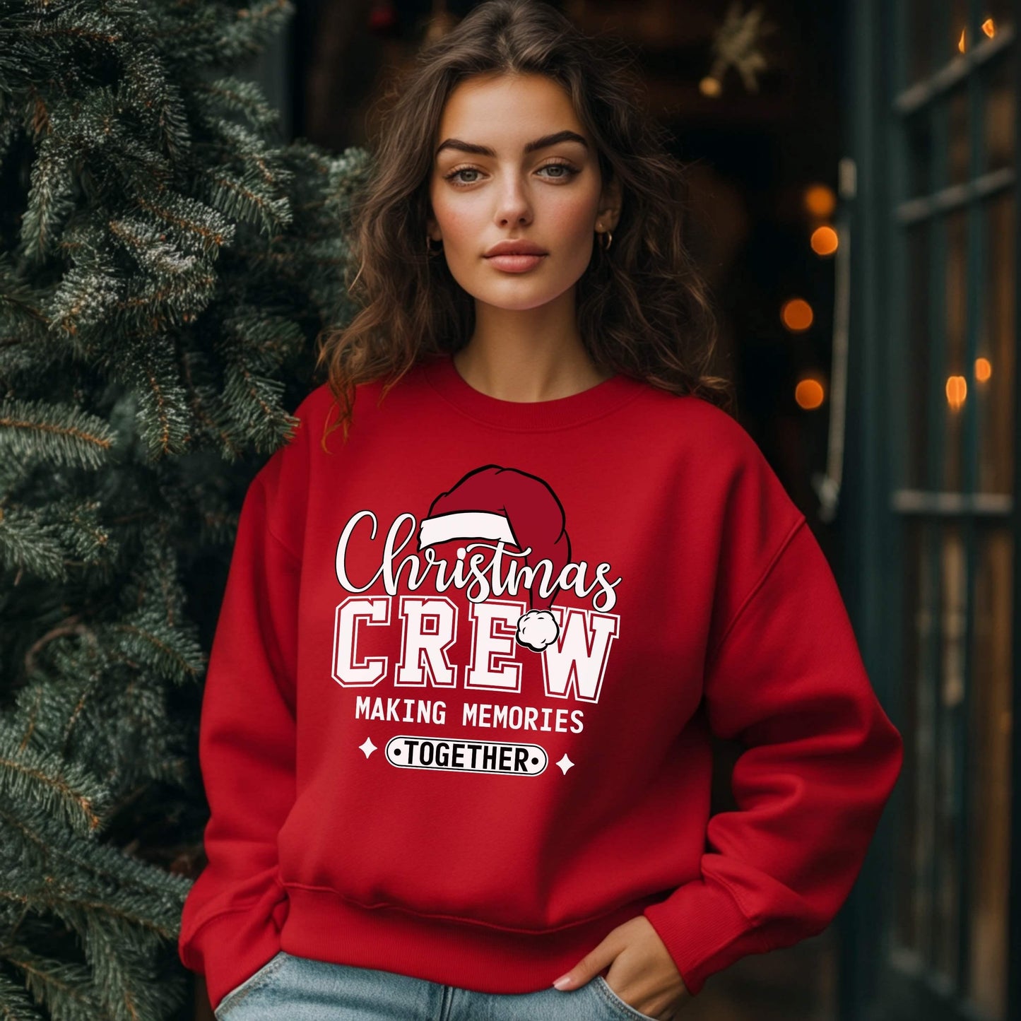 Christmas Crew Family Matching Sweatshirt