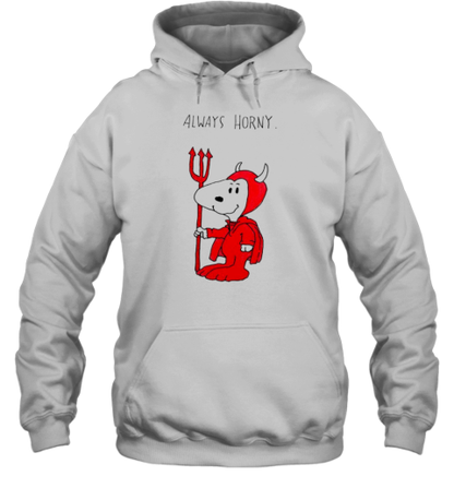 Always Horny Snoopy Peanuts T-Shirt