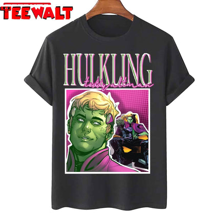 Hulkling Teddy Altman Comic 90s Homage Unisex Sweatshirt