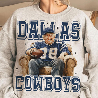 Dallas Cowboys Football Trump Christmas T-Shirt For Fans