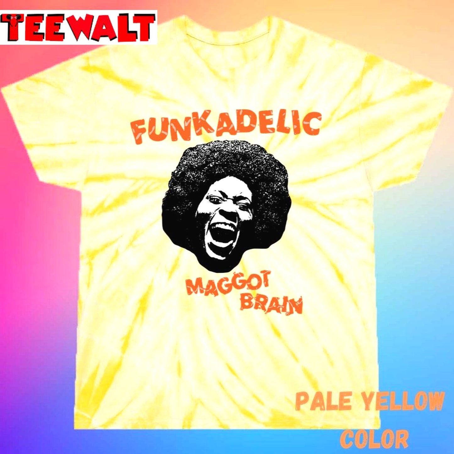 Funkadelic Maggot Brain Unisex Tie Dye Tee