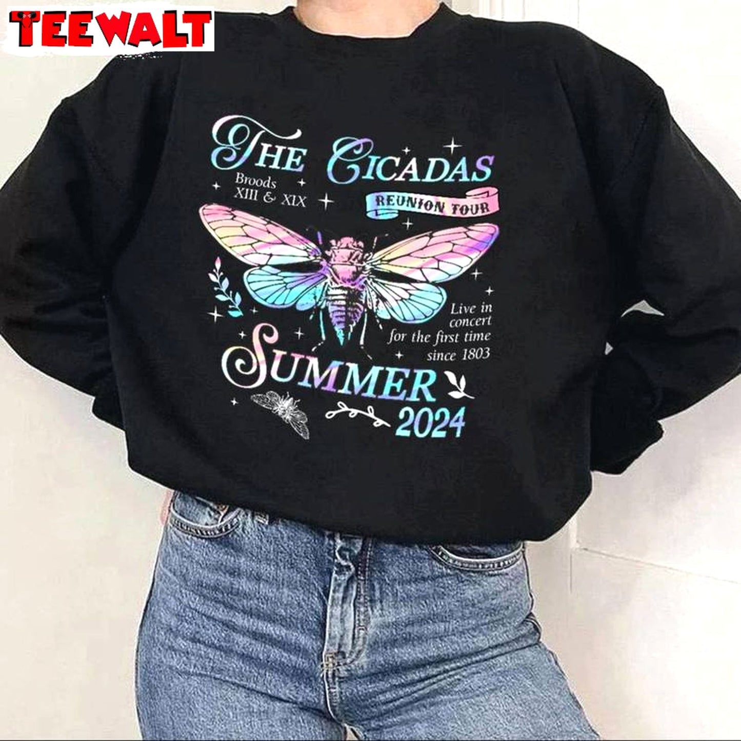 Comfort Cicada Comeback Tour Shirt, Cicada Reunion Summer 2024 Short Sleeve Crewneck