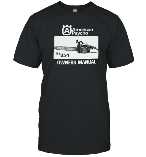 American Psycho Owners Manual No More Barriers T-Shirt