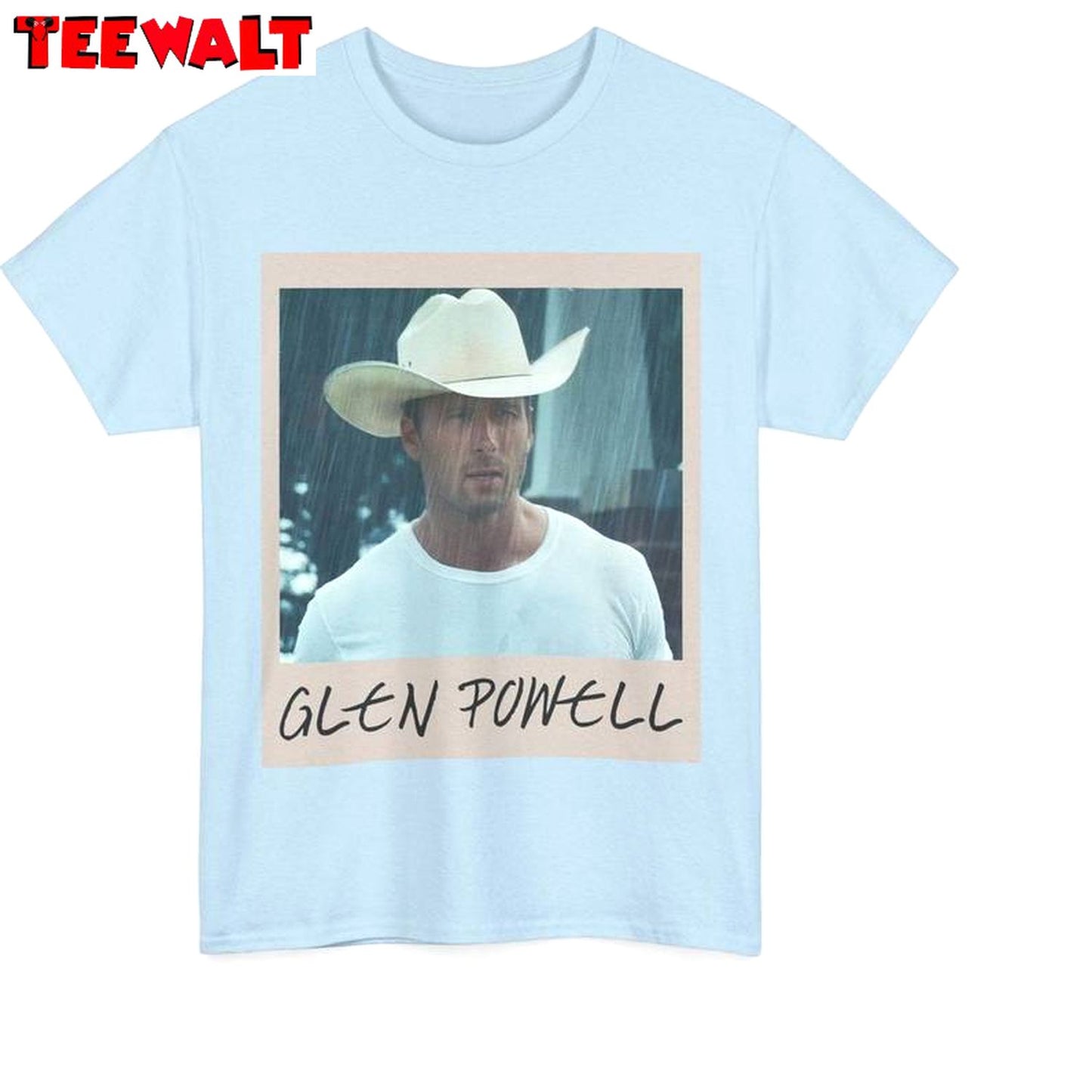 Hot Glen Powell Shirt, Cowboy Retro Unisex T Shirt Unisex Hoodie