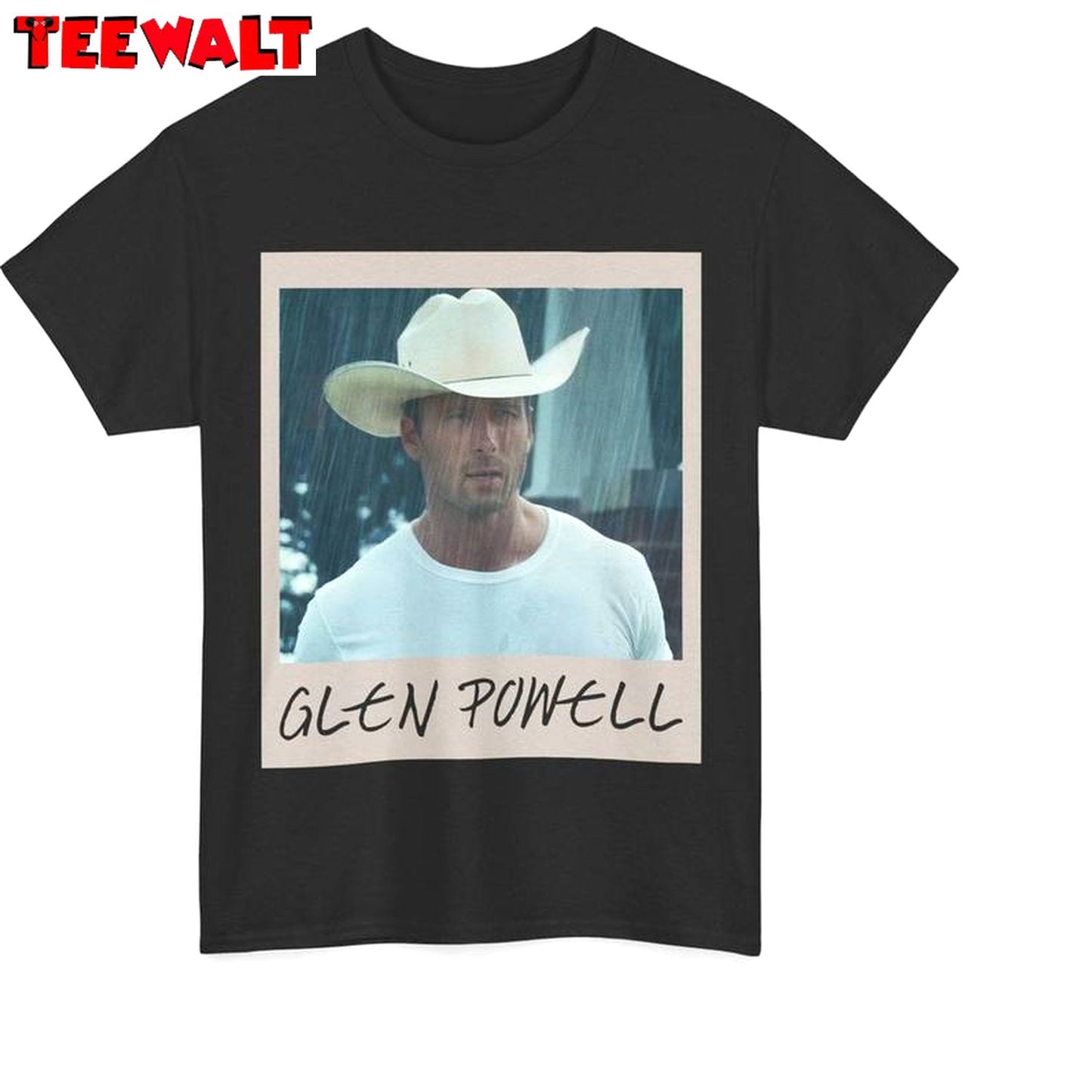 Hot Glen Powell Shirt, Cowboy Retro Unisex T Shirt Unisex Hoodie