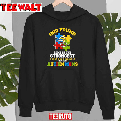 The Strongest Women Is Autism Mom Essential Unisex Sweatshirt