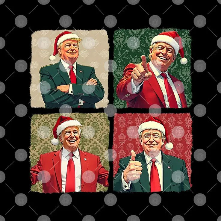 Santa Trump Christmas T Shirt