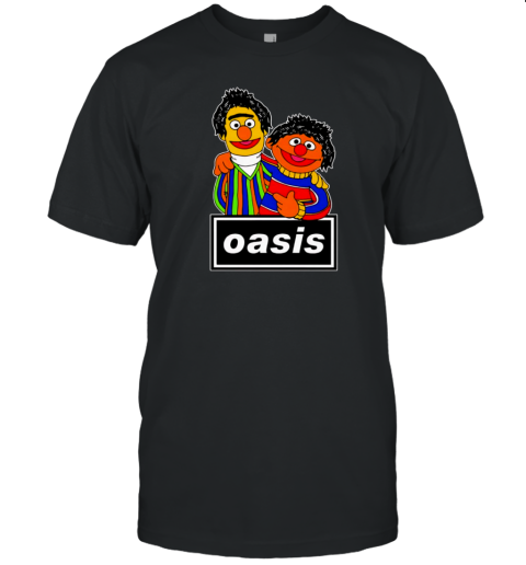 Bert And Ernie Oasis Band T-Shirt