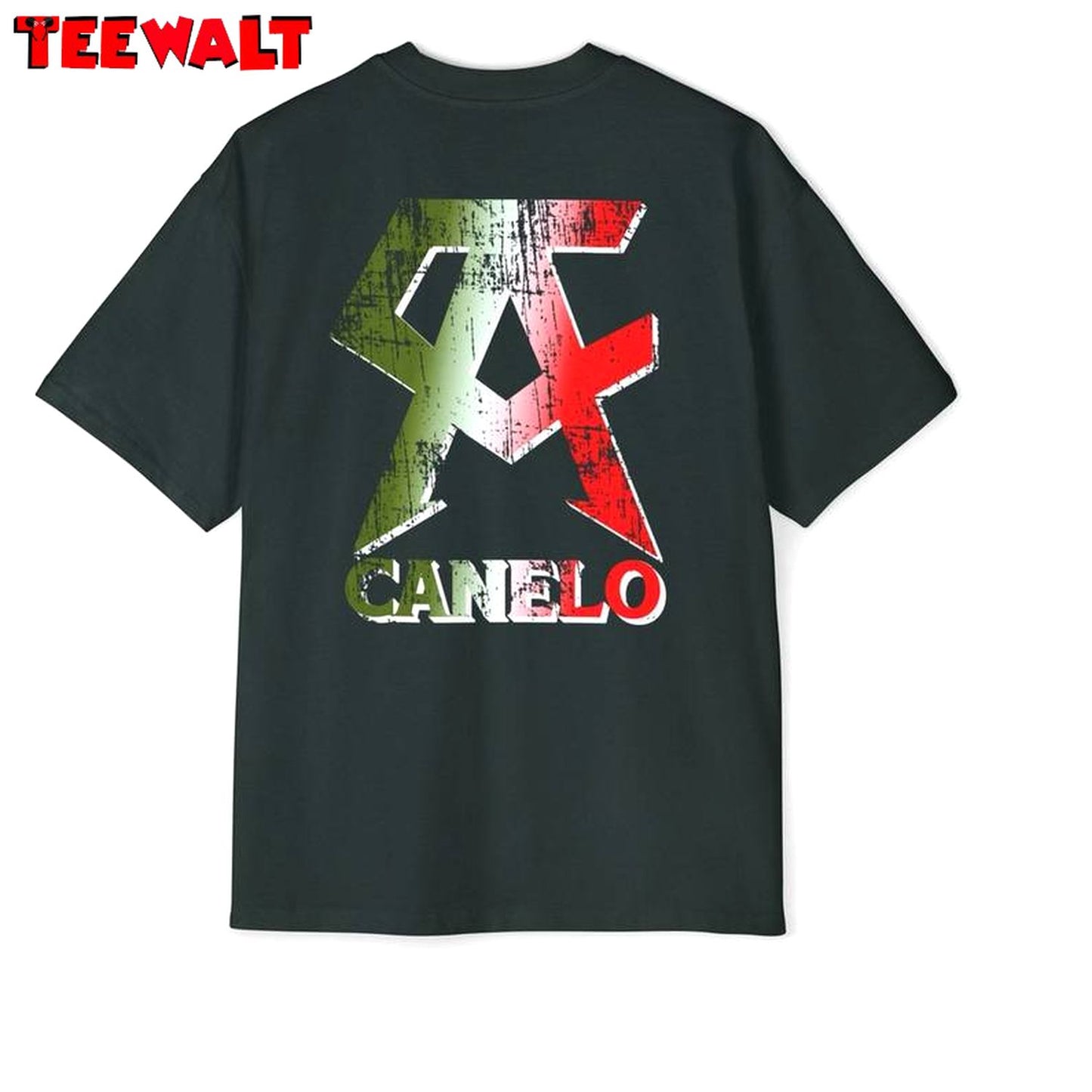 Boxing Canelo Alvarez Shirt, Mexico Printing Crewneck Sweatshirt T-shirt